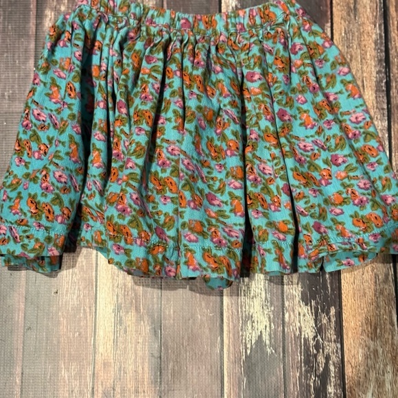 Peek Corduroy Floral Skirt - Picture 1 of 5